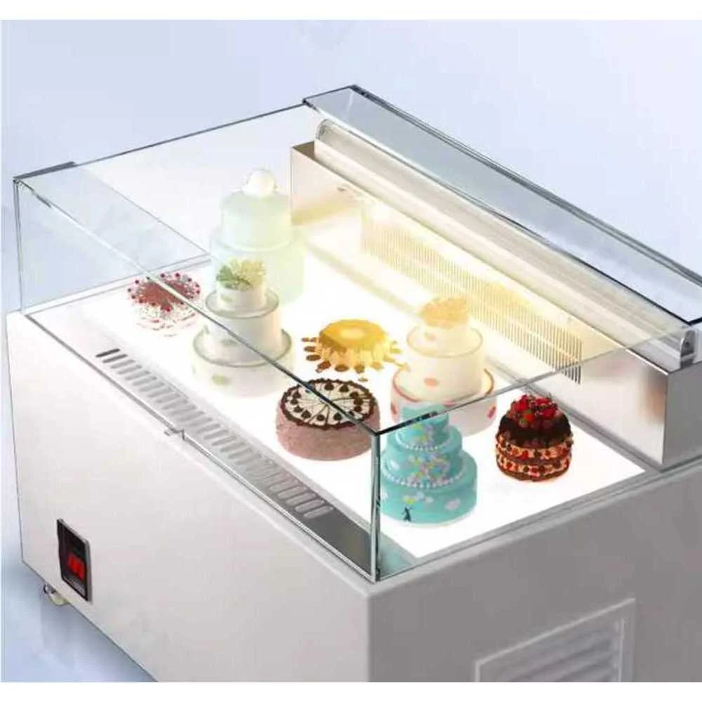 업소용 평대 냉장고 디저트 정육 직각 진열 샌드위치, 120cm 에어쿨 / LED 라이트 가이드