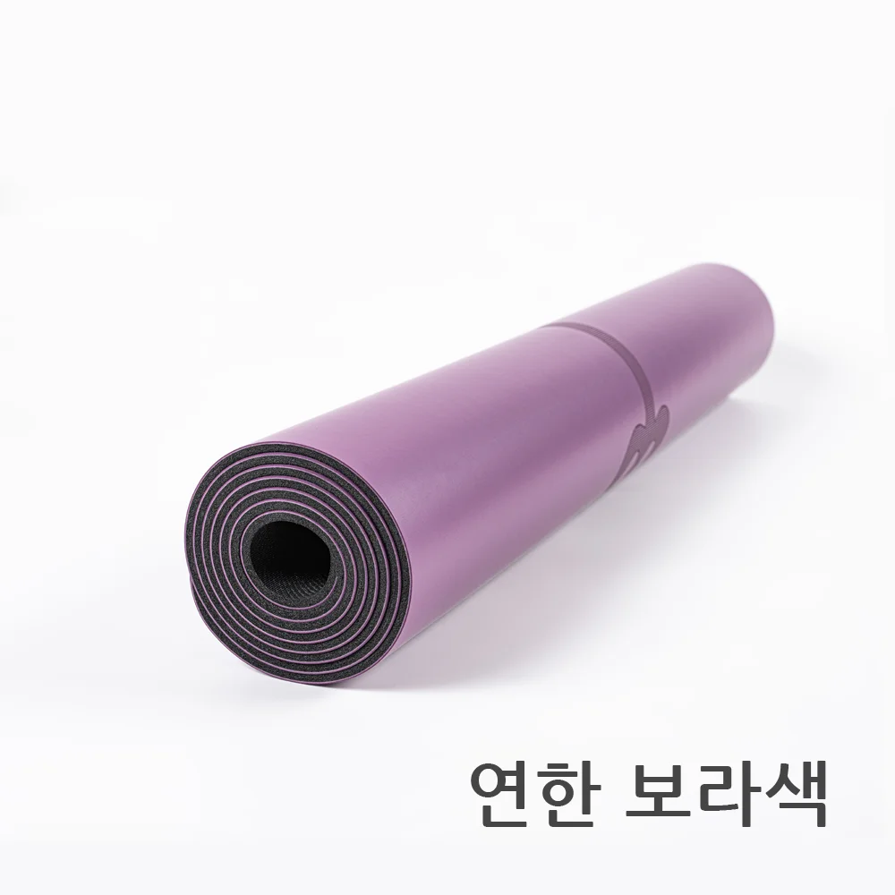 Homey Nest 요가매트 PU 천연고무 고급 안밀리는 방음 충격방지 