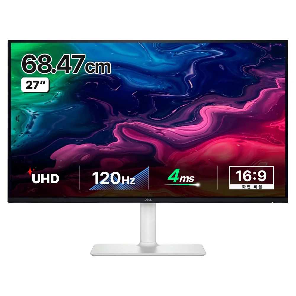 델 4K UHD 모니터